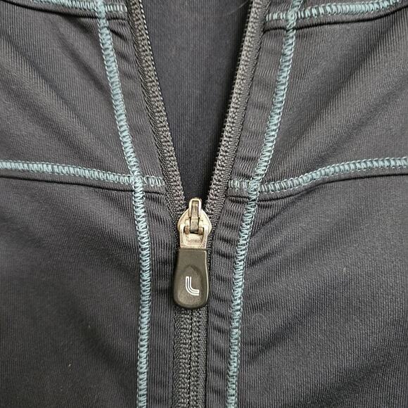 Lole Womens Active Jacket Stretch Wicking Full-Zip Pockets Blue Graphics Sz M - Picture 4 of 10